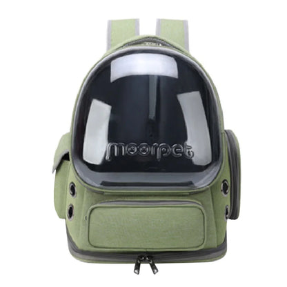 Dierenvervoer Rugzak - TravelPaws - Transparant Ontwerp - Ademend Comfort