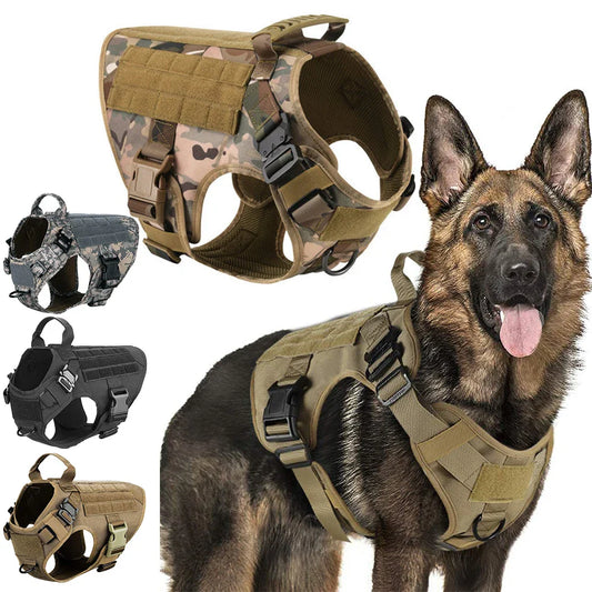 Hondharnas - GuardPaw - Tactisch Design - Verstelbare Pasvorm