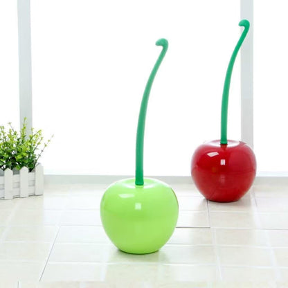 Toiletborstel Set - CherryBrush - Stijlvol Ontwerp - Badkamer Accessoire