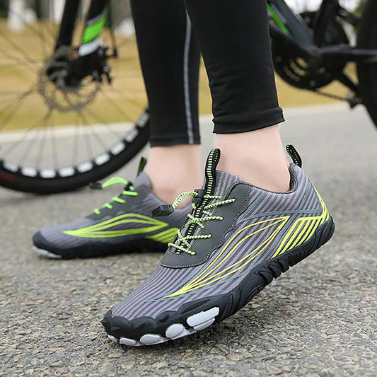 Antislip Mountainbike Schoenen - TrailStep - Blotevoetontwerp - Verbeterde Grip