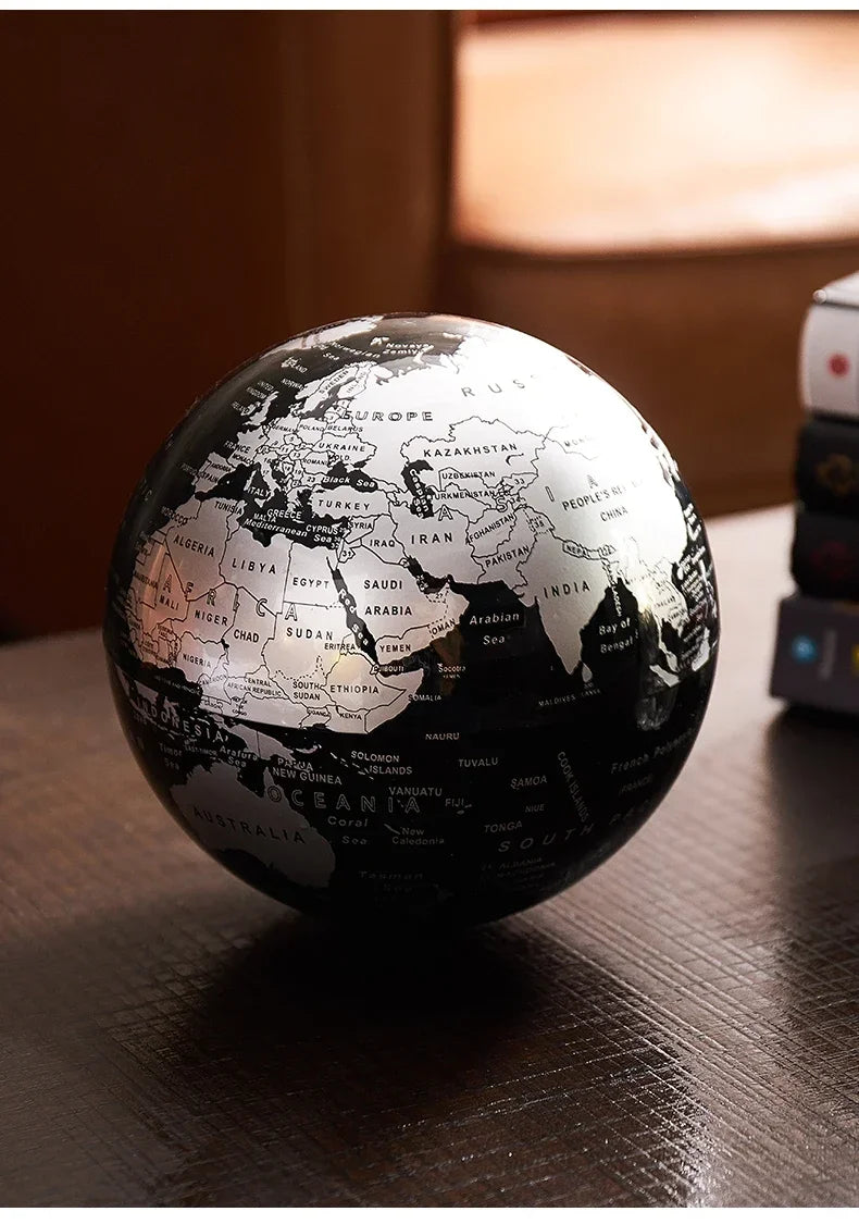 Globe - WorldSphere - Metalen Stand - Decoratief Stuk