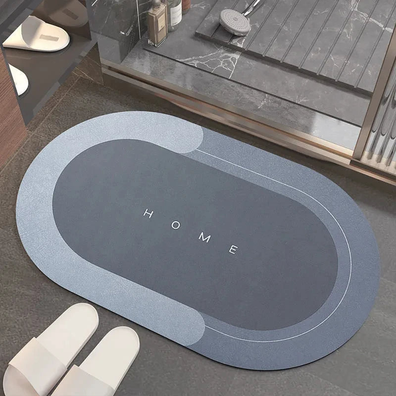 Badkamermat - AbsorbaMat - Sneldrogend - Antislip Bescherming