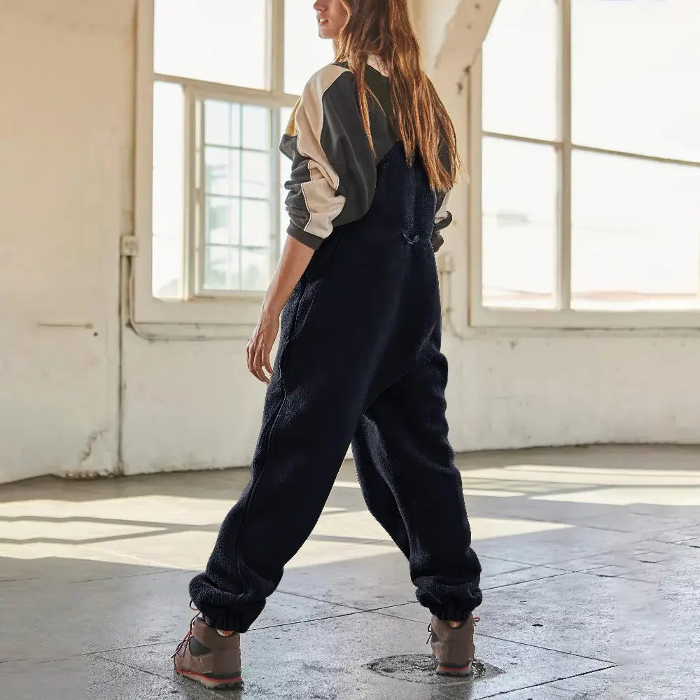 Fleece Overall - WarmFit - Verstelbare Bretels - Gezellige Winterstijl