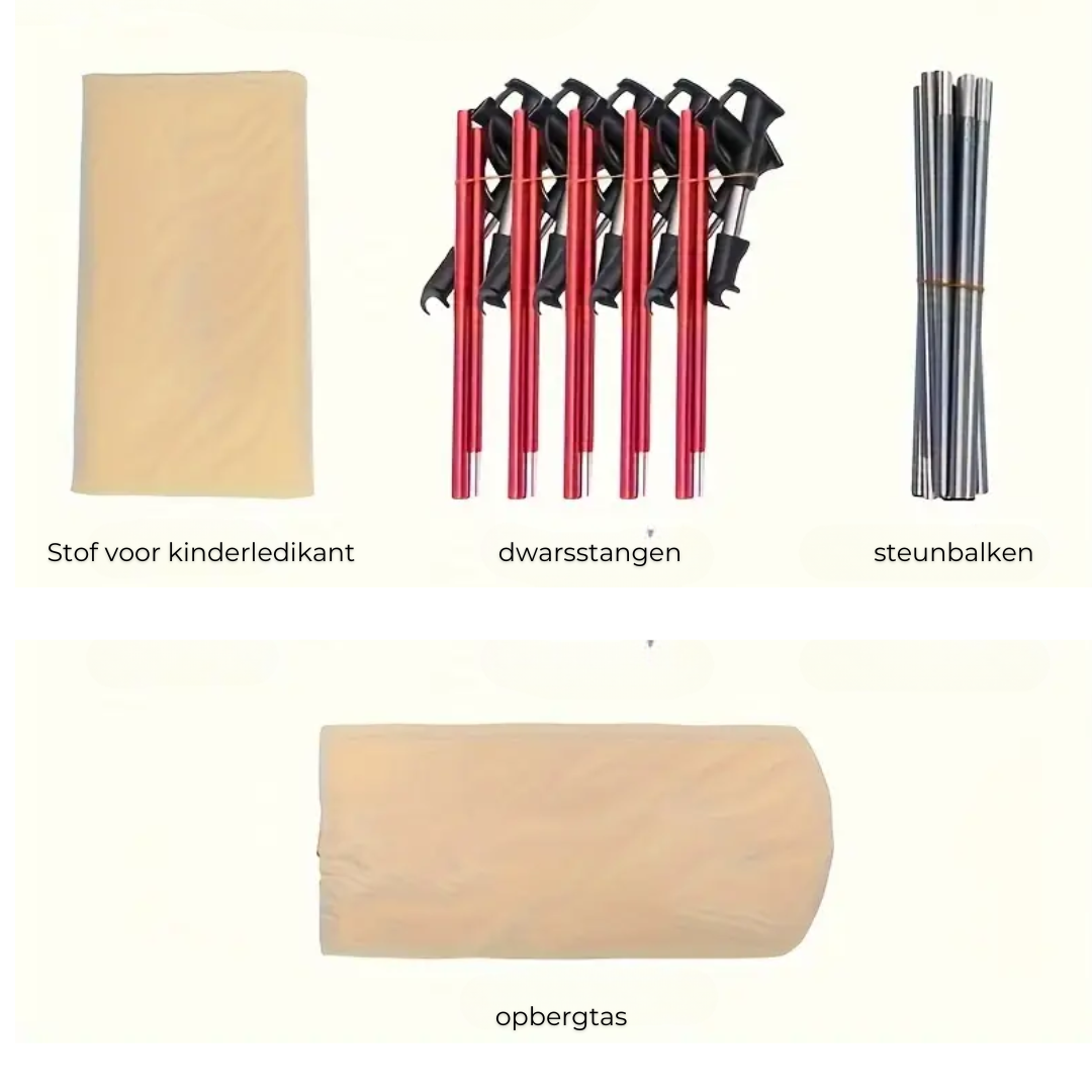 Opvouwbaar Kampeerbed - CampEase - Compact Ontwerp - Lichtgewicht Comfort