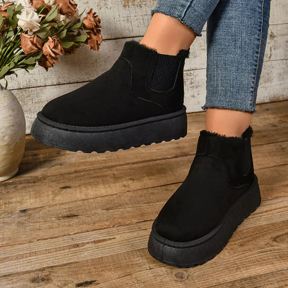 Winterlaarzen - SnowFlex - Suède Leer - Pluche Warmte