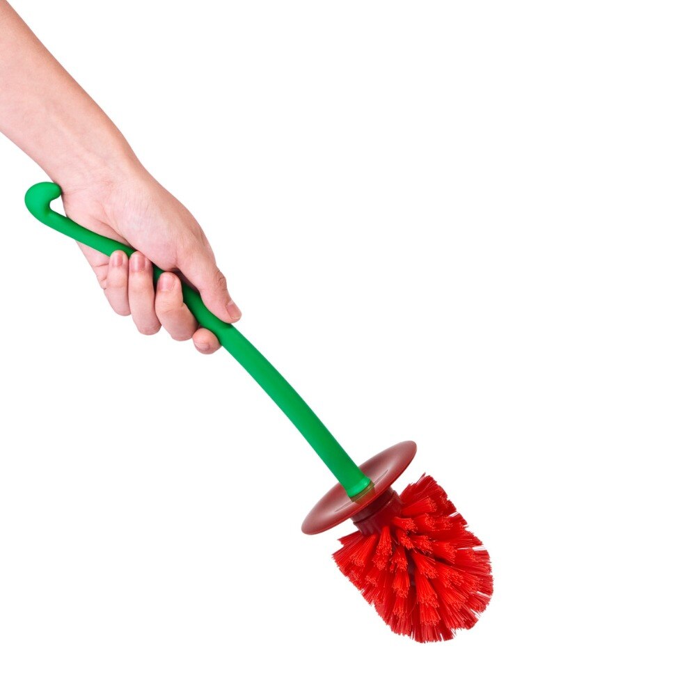 Toiletborstel Set - CherryBrush - Stijlvol Ontwerp - Badkamer Accessoire