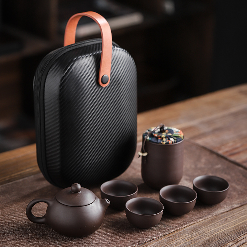 Theeset - TravelTea - Draagbaar Design - Traditionele Stijl