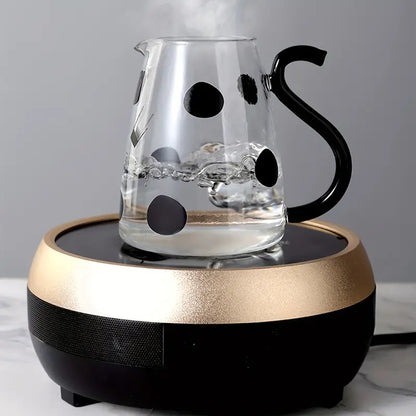 Glazen Ketel Set - ClearBrew - Elegante Design - Kopje & Ketel
