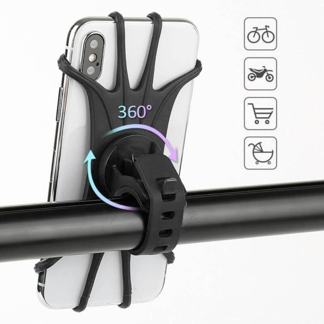 Telefoonhouder - FlexiMount - 360 Rotatie - Universele Compatibiliteit