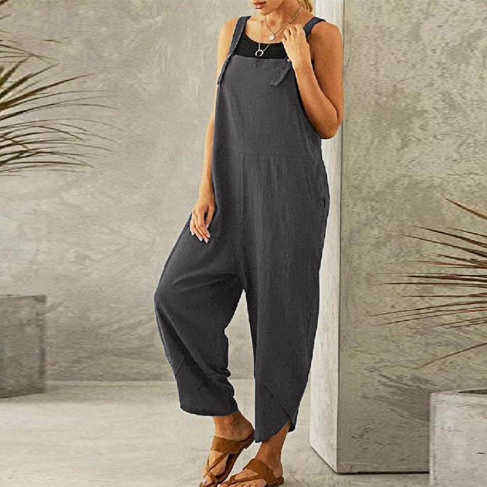 Tuinjumpsuit - RelaxFit - Casual Stijl - Wijde Pijpen Design