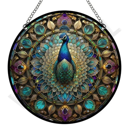 Zonnevanger - RetroGlow - Acryl Design - Raamdecoratie
