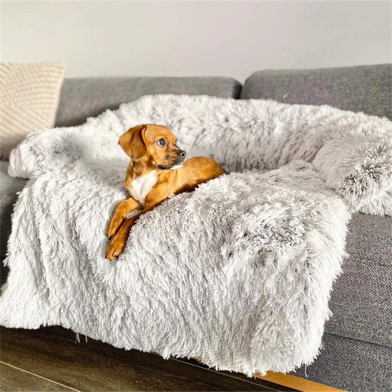 Pluche Huisdier Bankhoes - CozyNest - Waterdichte Bescherming - Ultradikke Kussen