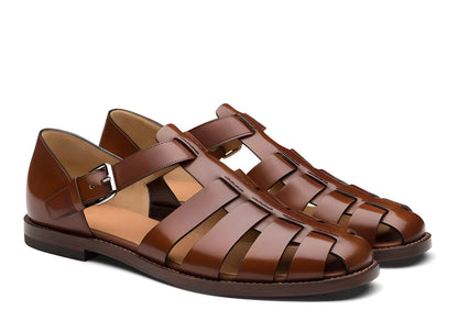 Heren Sandalen - SoleCraft - Lederen Comfort - Outdoor Mode