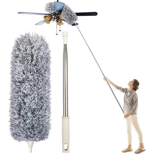 Pluimveger - DustMaster - Telescopisch Bereik - Effectief Schoonmaken