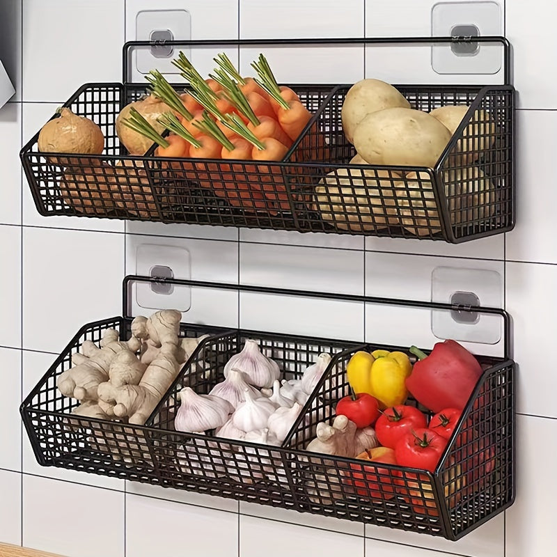 Opbergmand - HomeMax - Muurbevestiging - Groente Organizer