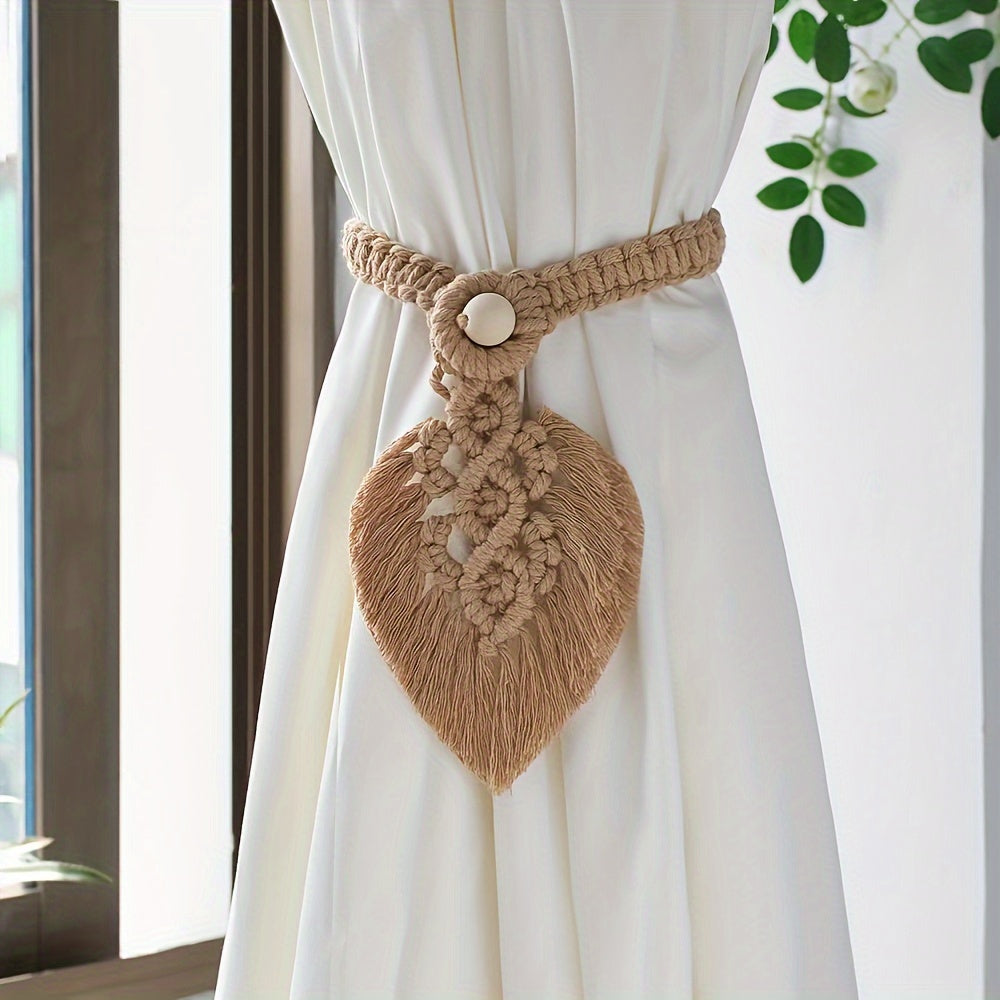 Gordijnkoorden - TieLux - Boho Stijl - Handgemaakt Decor