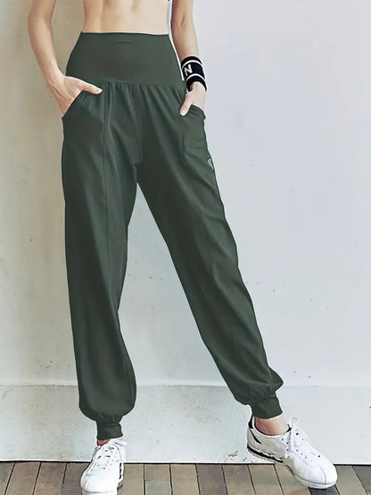 Hardloopbroek - FlexiFit - Hoge Taille - Sneldrogend Sportkleding