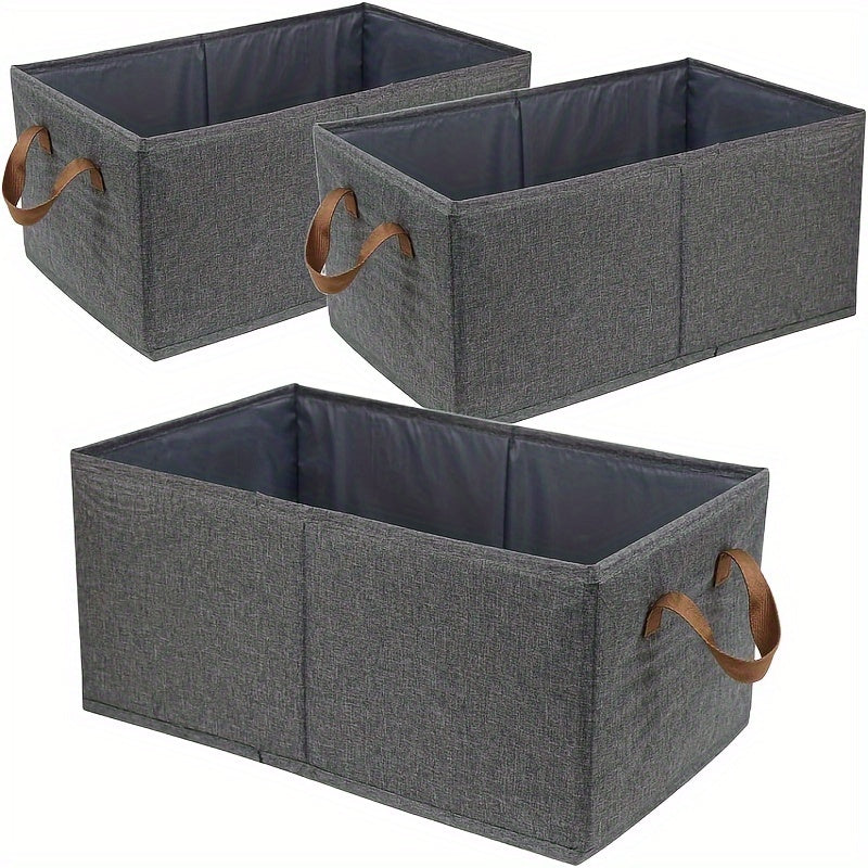 Opbergmanden - OrganizePro - Opvouwbaar Design - Set van 3