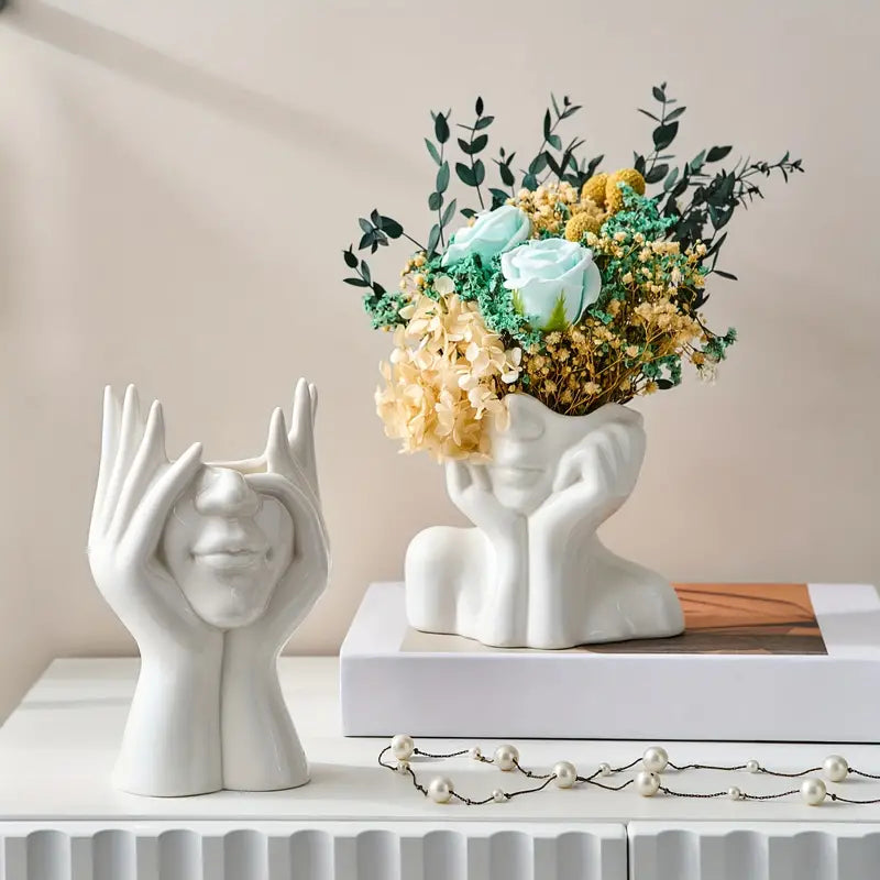 Decoratieve Vaas - Artisva - Sculpturaal Design - Creatief Ornament