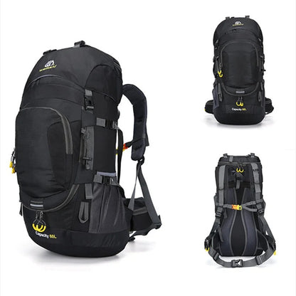 Waterdichte Rugzak - TrekPro - 60L Capaciteit - Ideaal voor Buitenavonturen