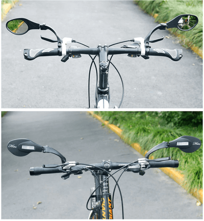 Fiets Achteruitkijkspiegel - VisionMax - Verstelbare Hoek - Breed Bereik Reflector