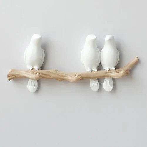 Kapstok - FeatherWood - Vogelontwerp - Natuurlijke Charme