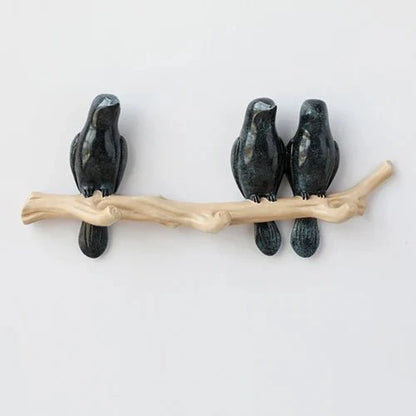Kapstok - FeatherWood - Vogelontwerp - Natuurlijke Charme