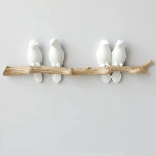 Kapstok - FeatherWood - Vogelontwerp - Natuurlijke Charme