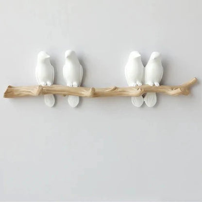 Kapstok - FeatherWood - Vogelontwerp - Natuurlijke Charme