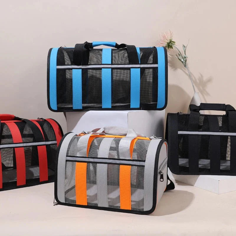 Huisdierdrager Tas - PawsEase - Ademend - Draagbaar & Opvouwbaar