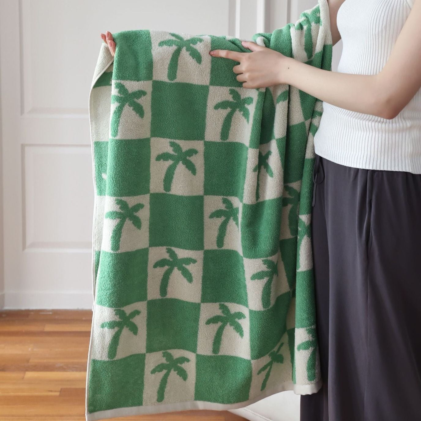 Handdoek Set - PalmCactus - Zacht Stof - Stijlvol Design