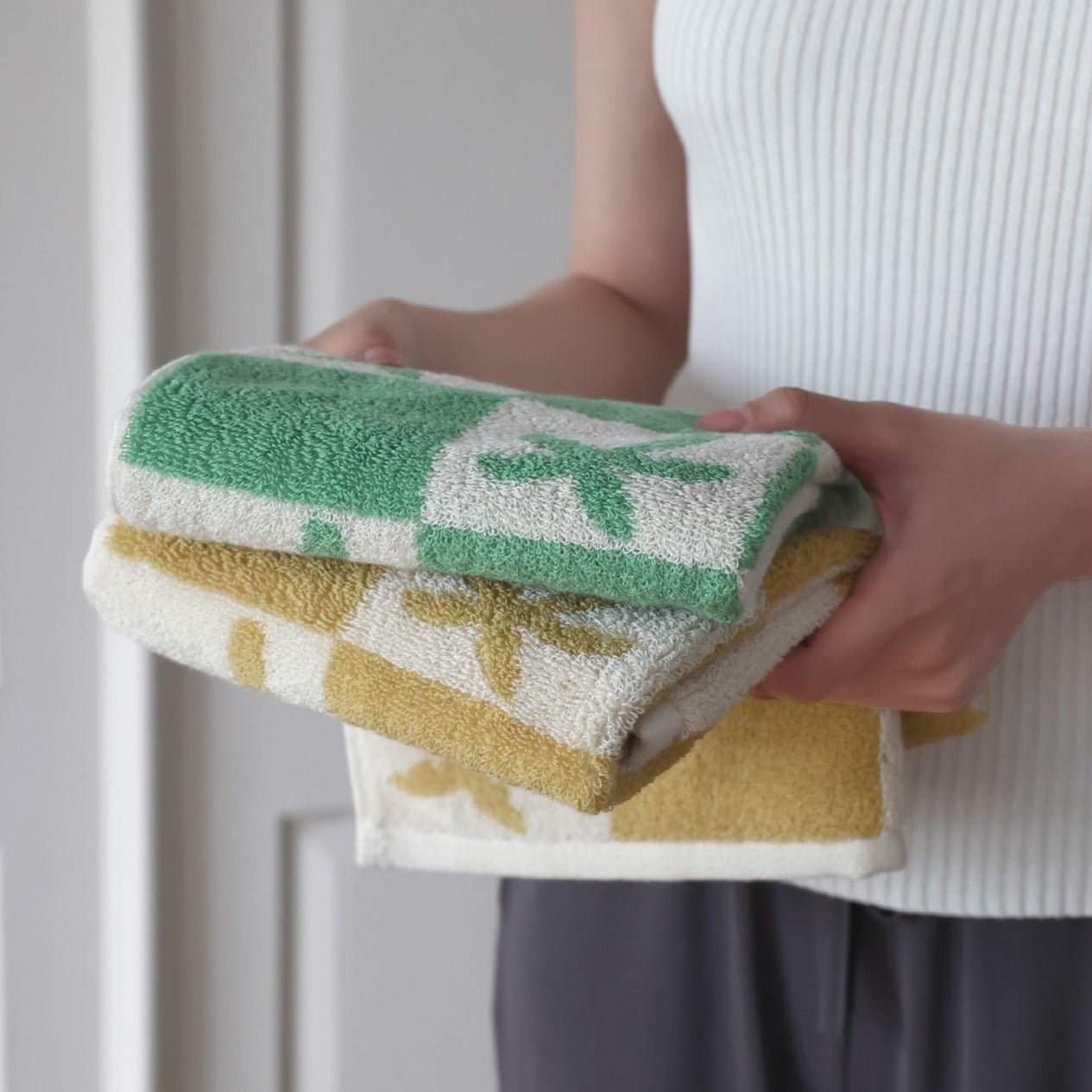 Handdoek Set - PalmCactus - Zacht Stof - Stijlvol Design