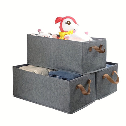 Opbergmanden - OrganizePro - Opvouwbaar Design - Set van 3