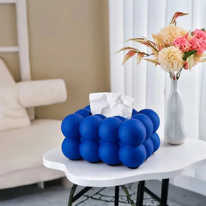 Tissue Box - LuxeBubble - Keramisch Design - Elegante Opslag