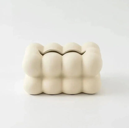 Tissue Box - LuxeBubble - Keramisch Design - Elegante Opslag