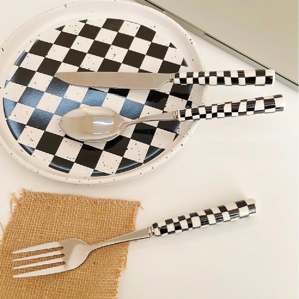 Bestek Set - DiamondCut - Roestvrijstaal - Kleurrijk Design