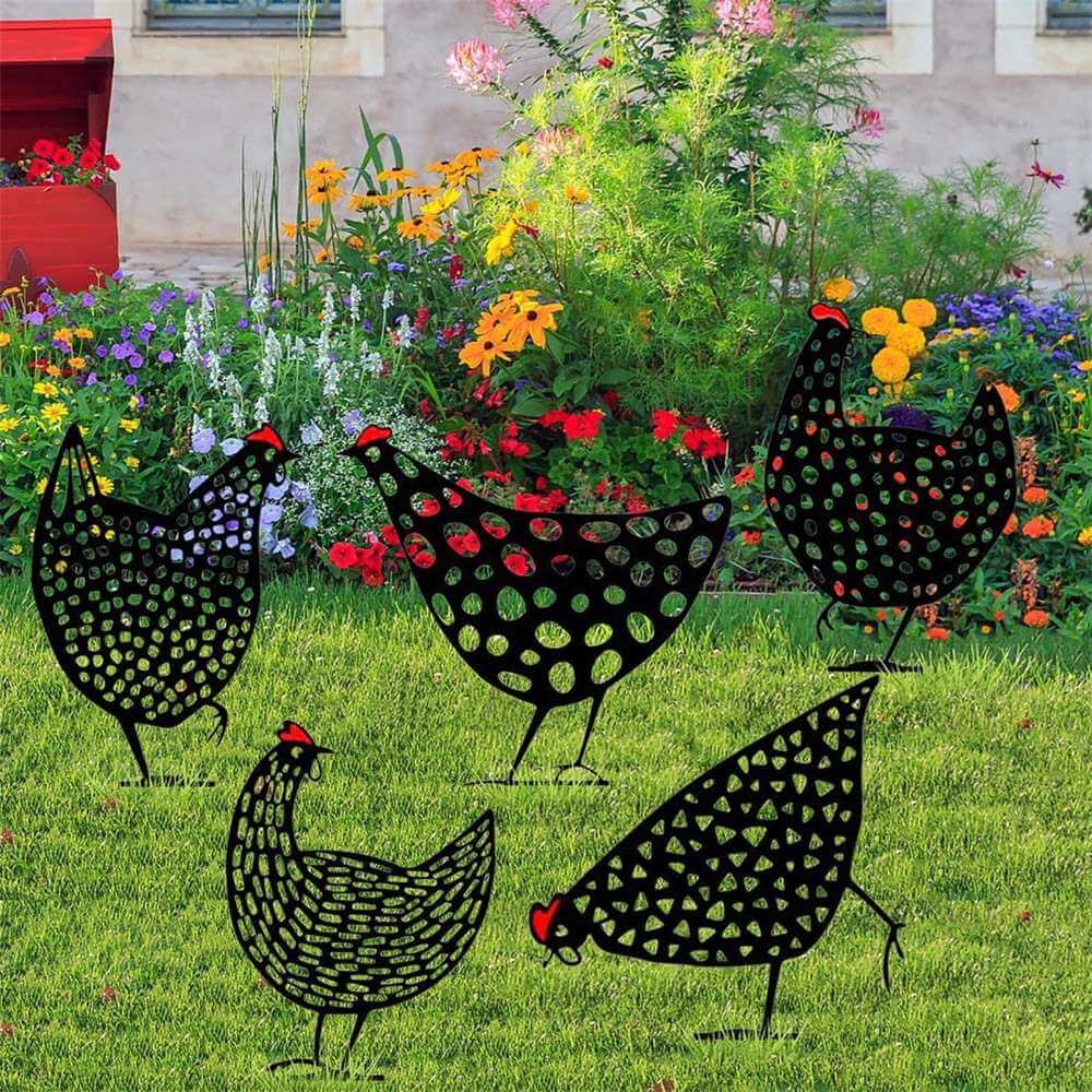Tuinbeeld - RoosterMax - Nepkip - Tuindecoratie