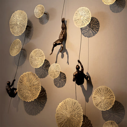 Muurdecoratie - ClimbCraft - 3D Kunst - Creatieve Woondecoratie