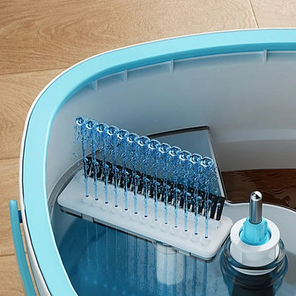 Spinmop Set - SpinClean - Handsfree Uitwringen - Efficiënt Schoonmaken