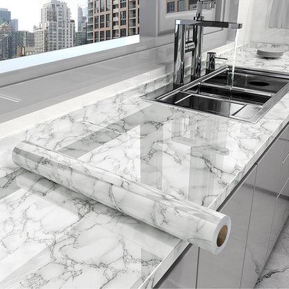 Zelfklevende Behang - LuxeMarble - Oliebestendig - Waterdichte PVC