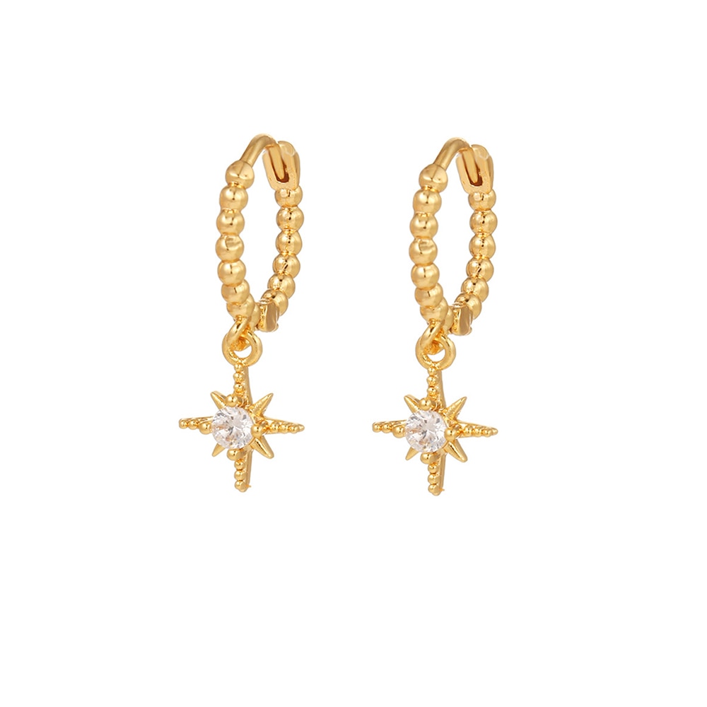 Ster Oorbellen Hangers – Astriva – Hemelse Sieraden – Elegant Cadeau voor Haar