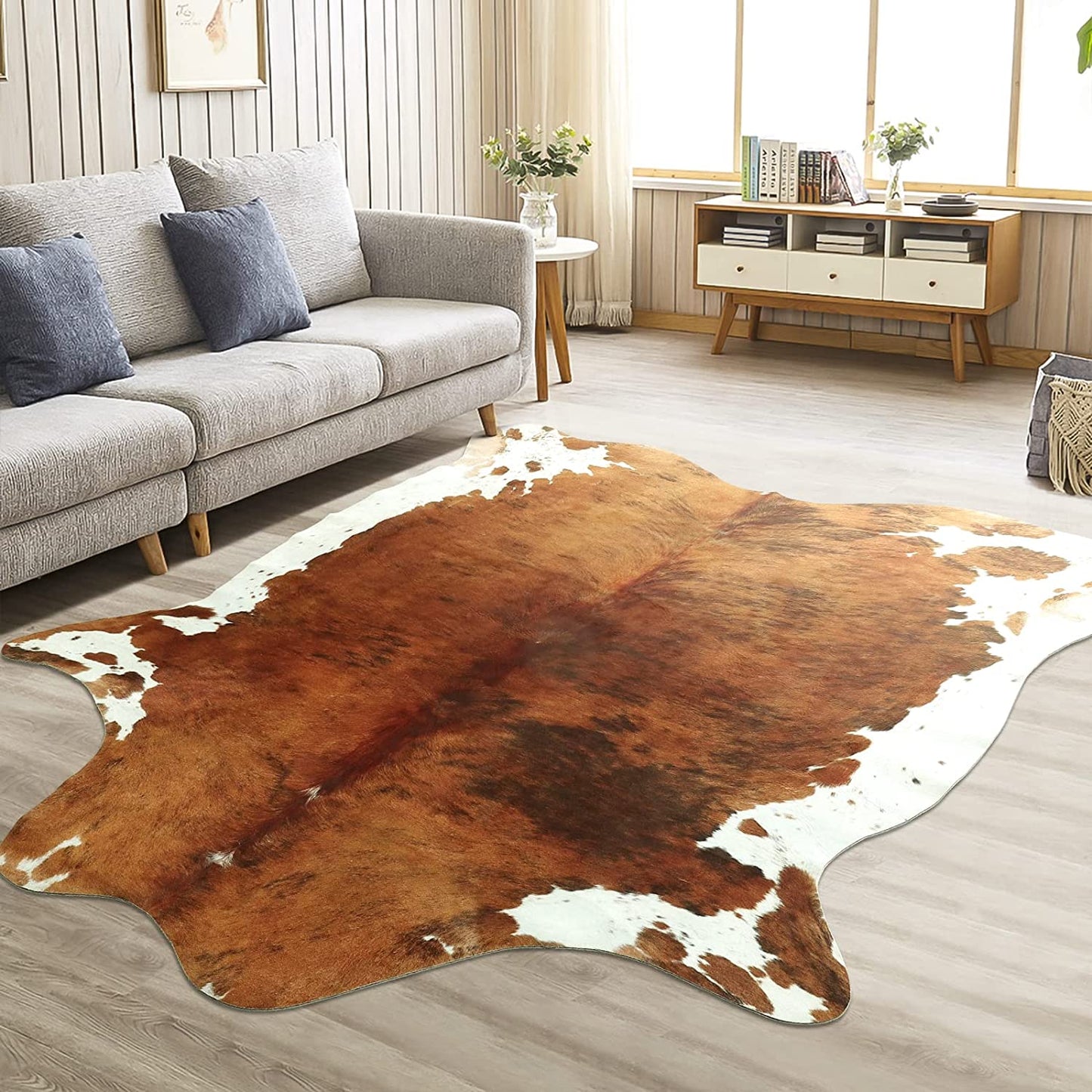 Koeienprint Vloerkleed - Bovexa - Nepbont Ontwerp - Western Woondecoratie