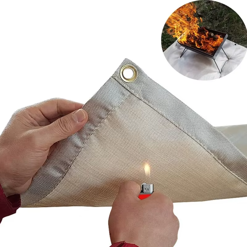 Vuurvaste Mat - FlameGuard - BBQ Bescherming - Hittebestendig