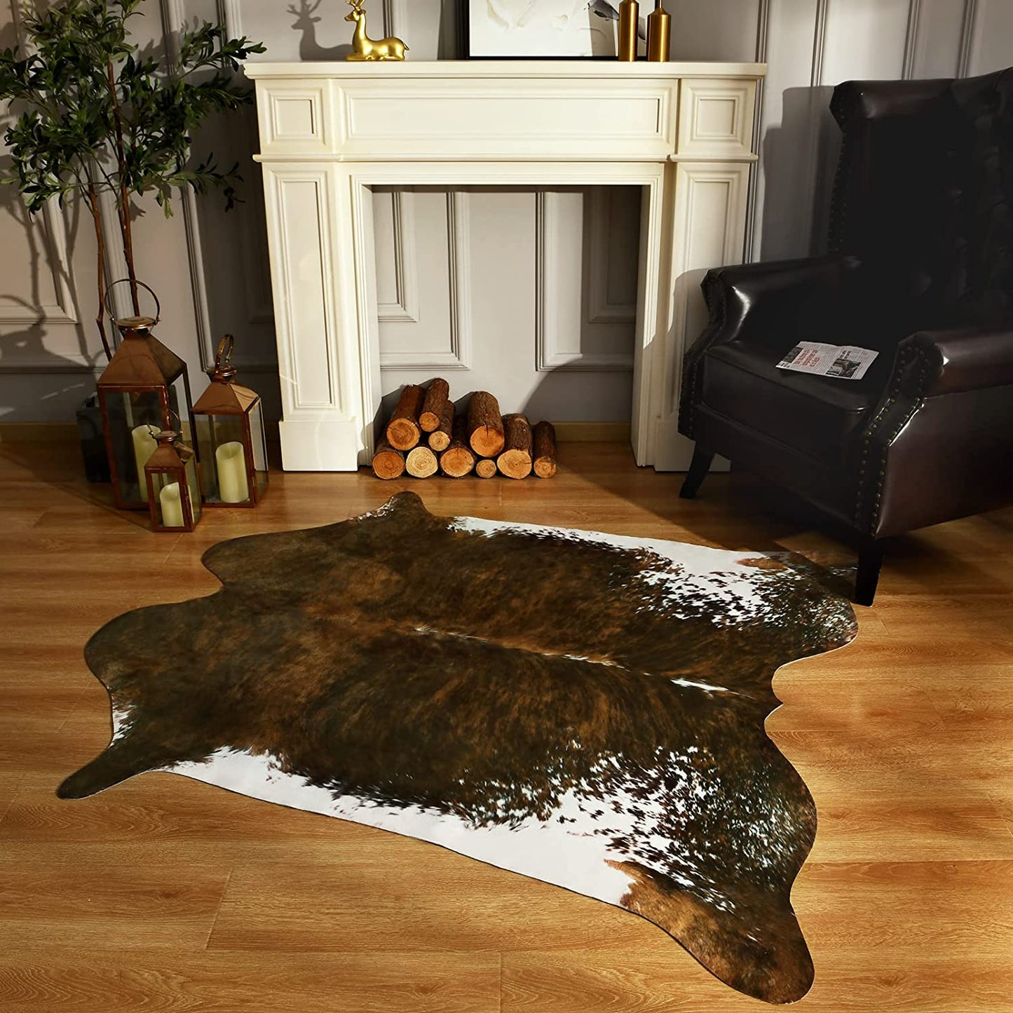 Koeienprint Vloerkleed - Bovexa - Nepbont Ontwerp - Western Woondecoratie