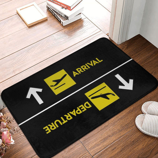 Deurmat - RunwayStyle - Vliegveld Patroon - Antislip Design