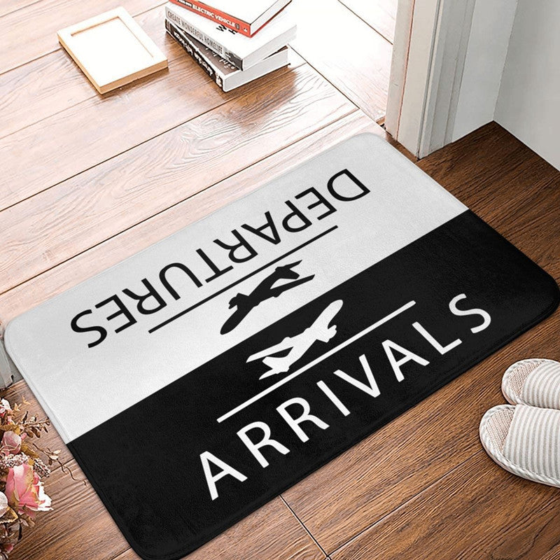 Deurmat - RunwayStyle - Vliegveld Patroon - Antislip Design
