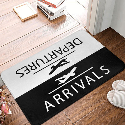 Deurmat - RunwayStyle - Vliegveld Patroon - Antislip Design