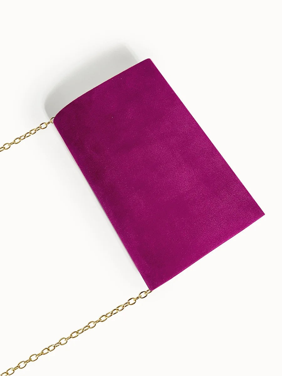 Clutch Tas - VelvetEase - Suède Stijl - Elegante Envelop
