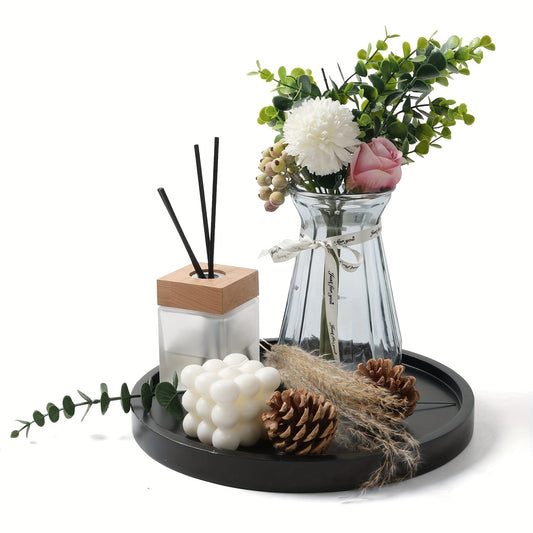Houten Dienblad - DecoWood - Natuurlijke Accenten - Boho Stijl