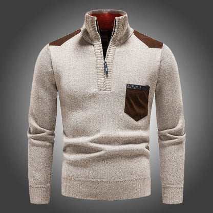 Fleece Trui - ArcticFlex - Halve Rits - Winter Warmte